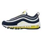 Juniors Nike Air Max 97 Bg White/blue Trainers Bq7551 102