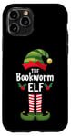 iPhone 11 Pro The Bookworm Elf Matching Family Christmas Book Lover Worm Case