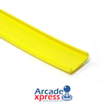 16mm 5/8" U Molding Yellow Moulding for Arcade Machine Cabinet Bartop 1 x Meter