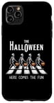 Coque pour iPhone 11 Pro Max Trick or Treating Squelette Funny Halloween Funny Skeletons