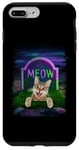 Coque pour iPhone 7 Plus/8 Plus Cat Tombstone Meow Funny Kitten Cats Lover