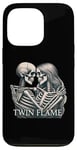 iPhone 13 Pro Twin Flame Skeleton Couple Eternal Love Lovers Forever Case