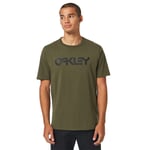 Oakley Mens Mark Ii T-Shirt Dark Brush Green Black Logo XX-Large XXL 100% Cotton