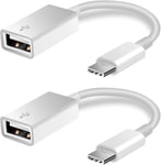 Pakkaa USB C-USB 2.0 -sovitin Type-C OTG-kaapeli Type C Uros-USB A -naarassovitin