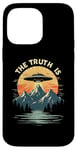 iPhone 14 Pro Max THE TRUTH IS UFO Mountain Sunset Case