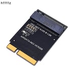 Carte d'adaptation pour Macbook Air 2012 A1466 A1465 MD223 MD224 MD231 MD231 MD232,adaptateur de SSD M2 NGFF à 17 + 7 broches