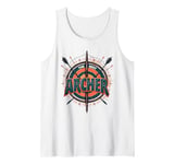 The Best Archer Mastery Bullseye Target Tank Top