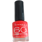 Rimmel 60 Seconds Nail Polish 440 Sun Downer Red