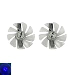 Ventilateur de refroidissement CF1015H12D FD10015M12D,pour Sapphire jas470 jas590 jas580 jas480 jas570 NITRO,édition spéciale - Type white 2-Fan Blue-LED