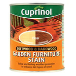 Cuprinol 5158527 Softwood & Hardwood Garden Furniture Stain Clear 750ml