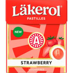 Läkerol Strawberry Livsmedel 25 g