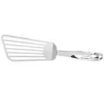 UK Stainless Steel Slotted Turner Steak Burger Fish Slice Slotted Kitchen Cookin