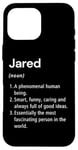 iPhone 16 Pro Max Jared Name Definition Funny Dictionary Case