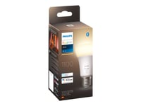 Philips Hue White - Led-Glödlampa - Form: A60 - E27 - 9.5 W (Motsvarande 75 W) - Klass F - Varmt Vitt Ljus - 2700 K