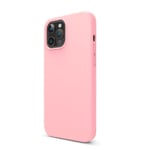 Coque Riff Thin & Soft en silicone avec intérieur en fibre douce pour Apple iPhone 13 Pro Light Rose - Neuf