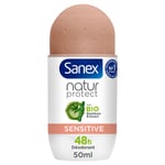 Déodorant Sensitive Bamboo Extract Bio Natur Protect Sanex - Le Roll On De 50ml