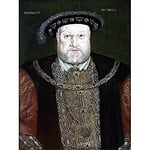 Portrait Old King Henry VIII England Painting Royal Historic Unframed Wall Art Print Poster Home Decor Premium