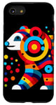 Coque pour iPhone SE (2020) / 7 / 8 Minimalisme géométrique Illustration moderne Binturong Art