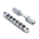 12 String Tune-o-matic Bridge to fit Gibson Les Paul SG ES Dot - Chrome