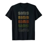 Love Heart Sims Tee Grunge/Vintage Style Black Sims T-Shirt