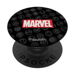 PopSockets Marvel Logo Super Hero Icons PopSockets Support et Grip pour Smartphones et Tablettes