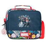 Joumma Marvel Avengers Legendary Trousse de Toilette Adaptable avec bandoulière Bleue 23 x 20 x 9 cm Polyester L, Bleu, Trousse Adaptable avec bandoulière