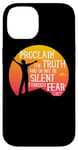 iPhone 14 St Catherine of Siena Quotes Proclaim Sunset Catholic Saint Case