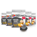 Tassimo Coffee Shop Selections Toffeenut Latte Coffee Pods X8 (Pack of 5, Total 40 Drinks)