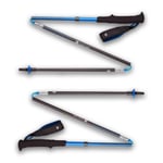 Black Diamond Distance Carbon Z Poles in Ultra Blue