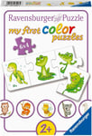 RAVENSBURGER - My first puzzles - 6 4-piece puzzles - My favorite baby animal...