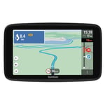 TomTom GPS Voiture GO Classic Lite (6 Pouces, Info Trafic, Essai des Alertes de Zones de Danger, Cartes EU, Mise à Jour Inclus Via WiFi, Fixation Reversible Intégrée)