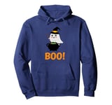 Halloween Ghost Boo! with Magic Cauldron - Magic Potion Boo! Pullover Hoodie