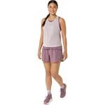 Asics Nagino 4In Run Short Femme Mauve