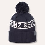 SealSkinz Sealskinz Heacham Waterproof Cold Weather Icon Bobble Hat - Navy / L/XL