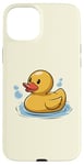 iPhone 15 Plus Cute Yellow Rubber Ducky Little Bath Toy Duck Case