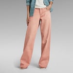 Judee Low Waist Loose Jeans - Pink - Women