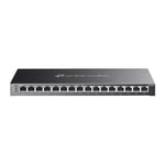 TP-Link JetStream   16-Port Gigabit Smart Switch with 8-Port PoE+