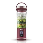 Ninja Blast BC151EUCR Portable Blender/Blender/Smoothie Maker, 530 ml Cup, Leak-proof Lid, Powerful Mini Stand Mixer, Wireless & Rechargeable, Crushes Ice & Fruit, Cranberry,