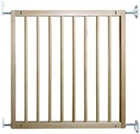 BabyDan Basic Aalborg Wooden Safety Stair Baby Gate 71.5cm 78.5cm. European FSC