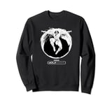 Marvel Moon Knight Leaping Circle Line Drawing Sweatshirt