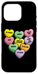 iPhone 16 Pro Funny Candy Heart Anti Valentine's Day Sarcastic Love Joke Case