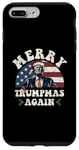 Coque pour iPhone 7 Plus/8 Plus Joyeux Noël de Trump : encore un jeu de mots drôle