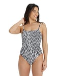 arena Maillot de Bain Une-Pièce pour Femme Uni Dos en U, Maillot de Bain avec Coussinets Amovibles, Tissu Extensible à Séchage Rapide, Maillot de Bain Entièrement Doublé