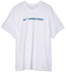 Nike M NK Dry Tee Pro T-Shirt Homme, Blanc, FR : 2XL (Taille Fabricant : 2XL)