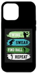 Coque pour iPhone 12 Pro Max Swing Swear Find Ball Repeat