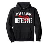 Sty At Home Detective True Crime Detective Couch Division Pullover Hoodie