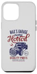 Coque pour iPhone 12 Pro Max Voiture classique Max's Hotrod Garage Max Design