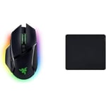 Razer Basilisk V3 Pro + Gigantus V2 Large - Souris de Jeu sans Fil Personnalisable avec HyperScroll Tilt Wheel, 30K Optical Sensor & Soft Large Gaming Mouse Mat pour la Vitesse et Le contrôle