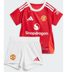 Adidas Adidas Manchester United 24/25 Hemmaställ Baby Fanikauppa jalkapallo MUFC RED