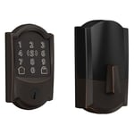 Schlage BE499WB CAM 716 Encode Plus Smart WiFi Riegel Lock Bronze